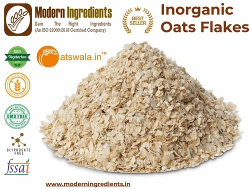 Inorganic Oat Flakes, Packaging Size: 25 Kg