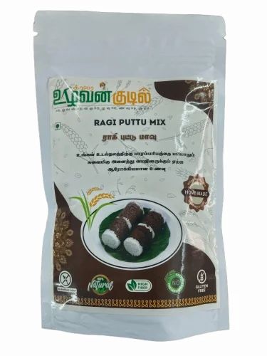 Roasted Karai Uzhavan Kudil Ragi Puttu Mix, 400 g