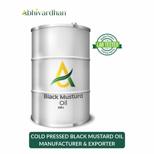 150 Litre Black Virgin Mustard Oil