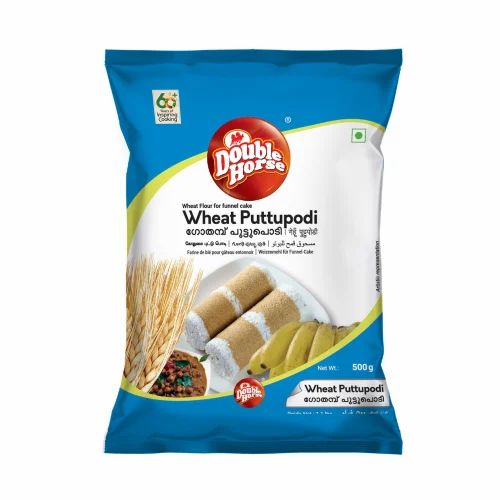 Double Horse Wheat Puttu Podi, Pack Type: Packet, Organic