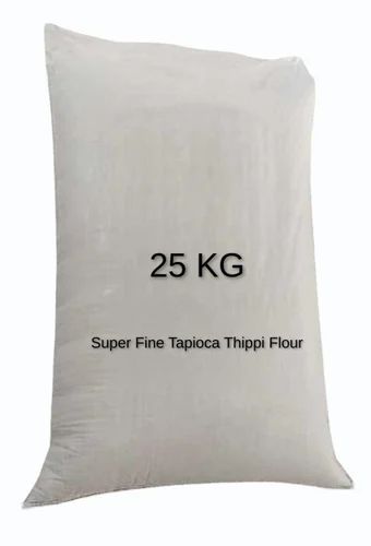 Tapioca Thippi Flour 25 KG PP Bag