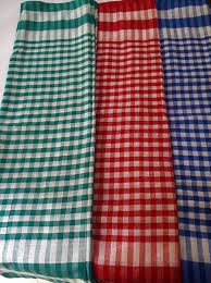 Green Checked Cotton Gamcha
