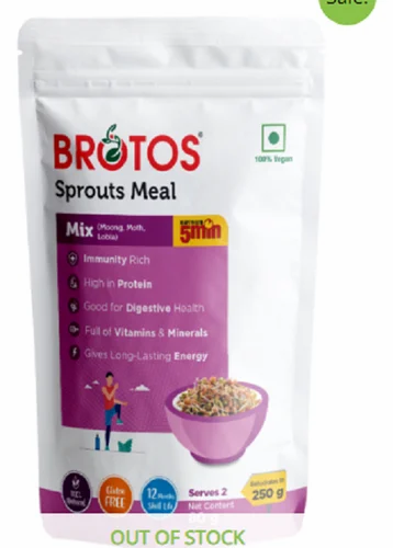 Brotos Instant Mix Bean Sprouts, Organic