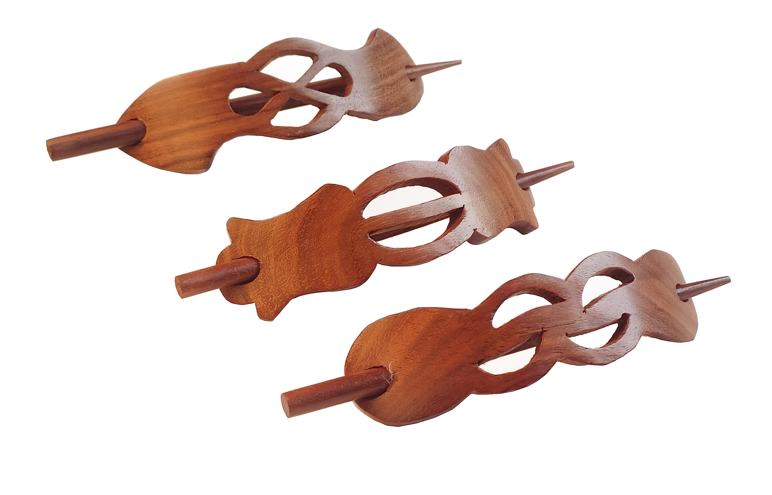 Wooden Hair Clips