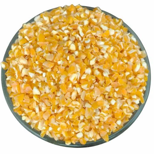 Dried Broken Yellow Maize