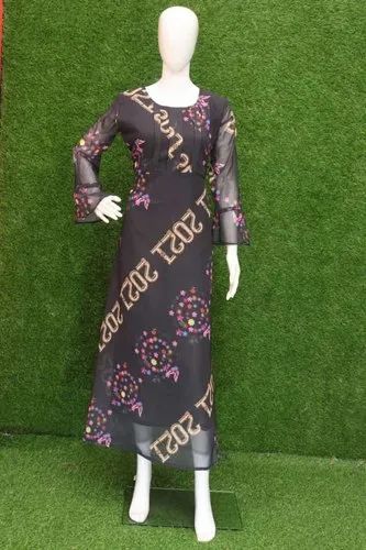 Ladies Fancy Kurti, Size: Free