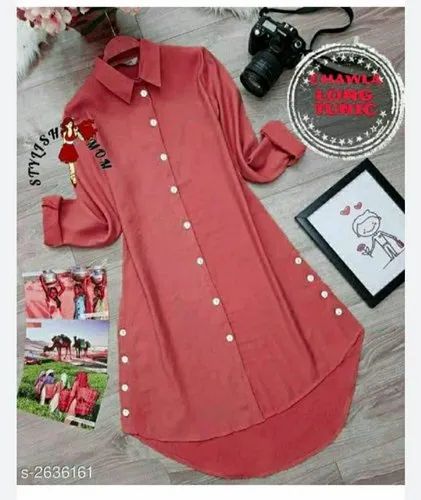 Ladies Fancy Kurti, Size: M TO 3XL