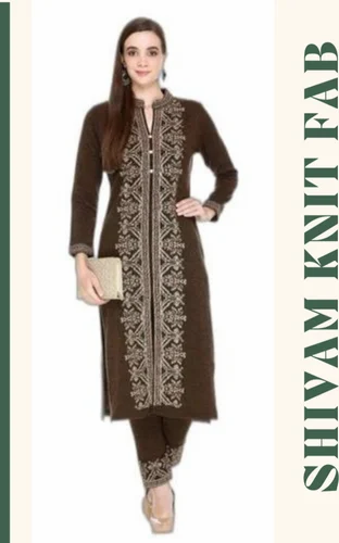 Ladies Designer Woolen Kurti