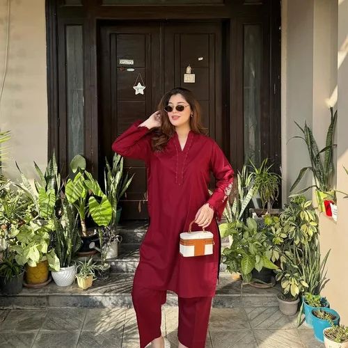 Kota Doriya Two Piece Embroidery Suits