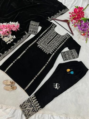Readymade Pakistani Designer Ladies Suit, 3 Piece, Georgette