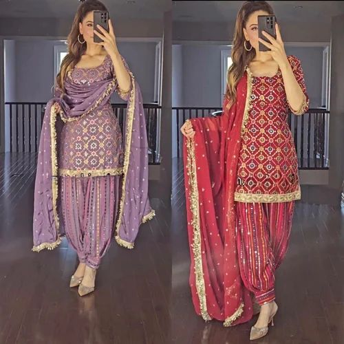 2024 Latest Designer Fancy Punjabi Cultural Wear At Wholesale Rate From Surat Online Mart