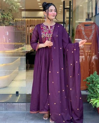 Stock On Extreme High Quality Trendy Design Kurti & Bottom With Dupatta Set