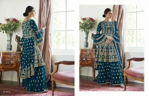 Rich Party& Dinner Special Heavy Net Fabric Pakistani Fashion Designer Salwar Suit