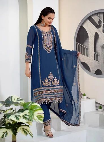 Ladies Wear Amazing Bright Color Sequence Work Traditional Cloth Collection