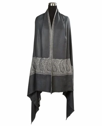 Multicolor Kashmiri Wool Ari Jal Stole