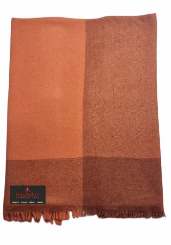 Multicolor Striped 150 GSM Lamb Wool Stole