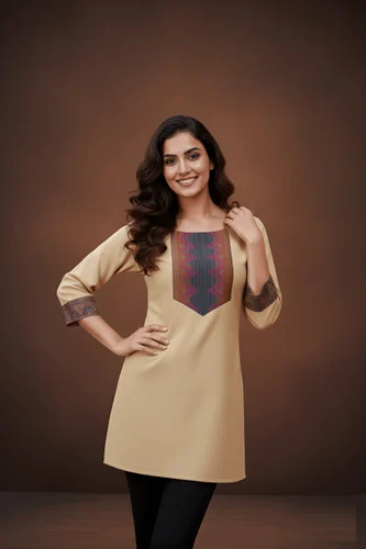 Women's Cotton Tunic, Festive & Summer Wear(1034-3)