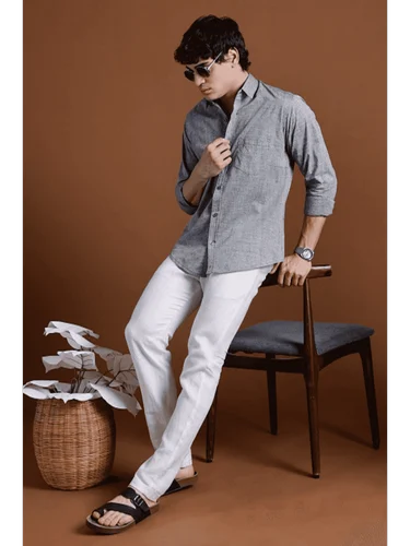 Plain Khadi Shirt