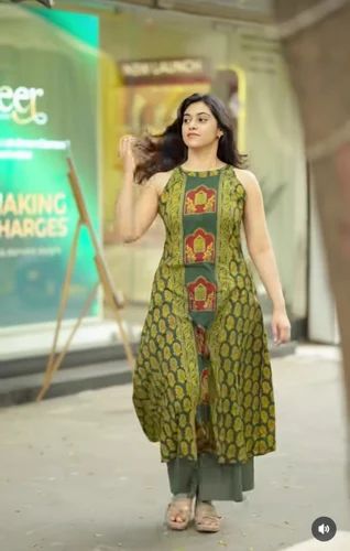 Rayon Printed Kurti